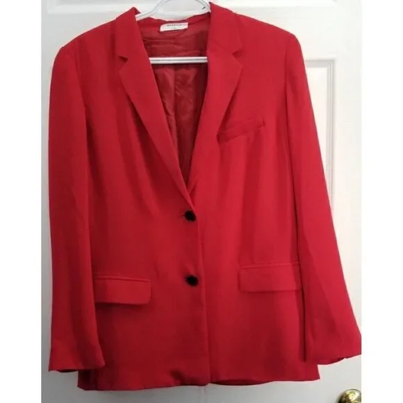 Aritzia Babaton Demy Blazer Red Size Small - Picture 1 of 8